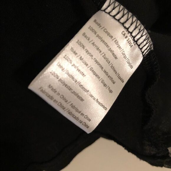 Anthropologie “One September” Black Gold Top - Picture 7 of 7